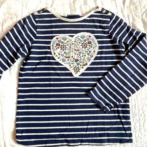 Hanna Anderson Nautical Stripe Shirt